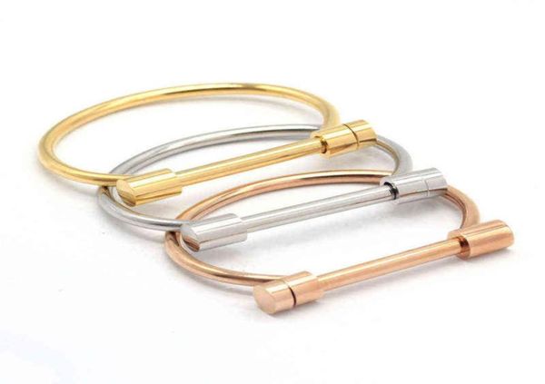 no fade 316l stainless steel titanium bracelets women cuff bracelet female metal screw design ladies wrist jewery8003775, Golden;silver
no fade 316l stainless steel titanium bracelets women cuff bracelet female metal screw design ladies wrist jewery8003775, Golden;silver