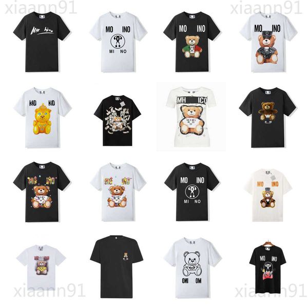 designer fashion luxury brand moschin0 shirt small bear print high street mens and women couple t shirt casual summer pure cotton breathable, White;black
designer fashion luxury brand moschin0 shirt small bear print high street mens and women couple t shirt casual summer pure cotton breathable, White;black