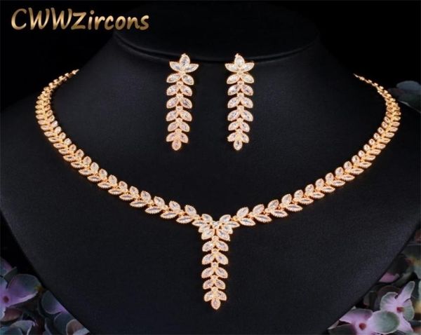 wedding jewelry sets cwwzircons leaf shape dangle drop party earring and necklace african nigerian cz gold color set for brides t49196859, Slivery;golden
wedding jewelry sets cwwzircons leaf shape dangle drop party earring and necklace african nigerian cz gold color set for brides t49196859, Slivery;golden