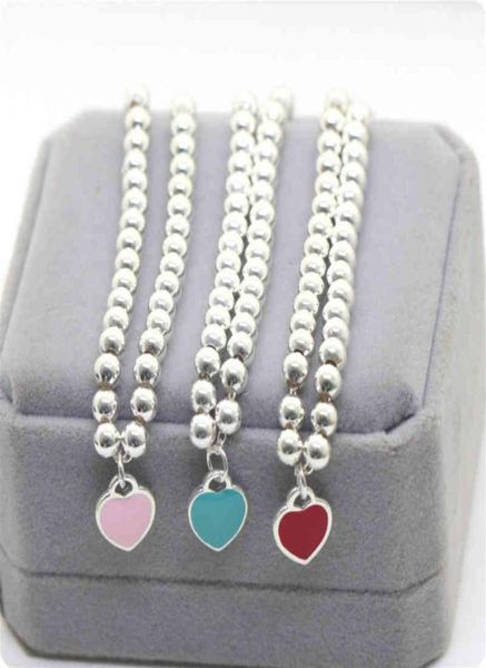jewelry imitates s925 sterling silver round bead hand bead enamel peach heart love shaped female silver jewelry with the same budd2065603, Black
jewelry imitates s925 sterling silver round bead hand bead enamel peach heart love shaped female silver jewelry with the same budd2065603, Black