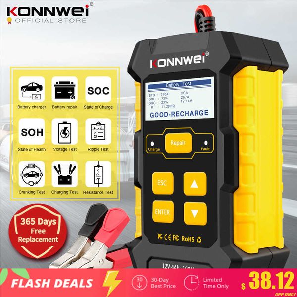 automotive repair kits konnwei kw510 full automatic 12v car battery tester pulse repair 5a battery chargers wet dry agm gel lead acid car re
automotive repair kits konnwei kw510 full automatic 12v car battery tester pulse repair 5a battery chargers wet dry agm gel lead acid car re