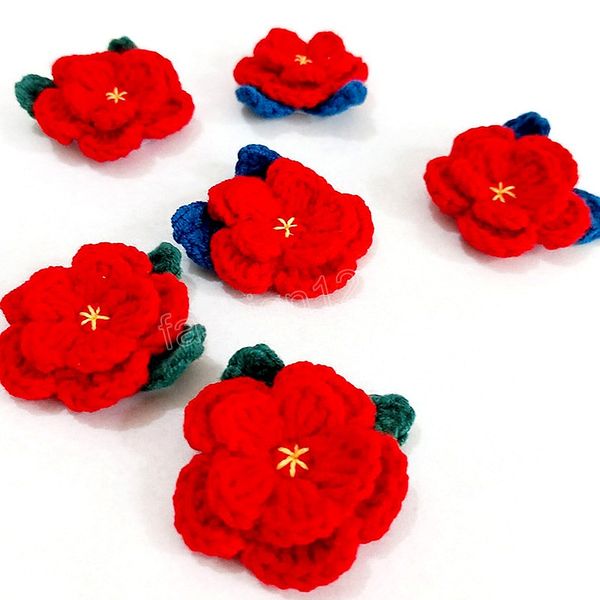 knitted flower brooch women girls diy handmade knitting coat dress scarf hat pin jewelry party gift wool felt brooches, Gray
knitted flower brooch women girls diy handmade knitting coat dress scarf hat pin jewelry party gift wool felt brooches, Gray