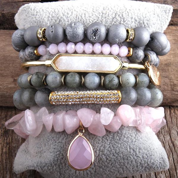 bangle md fashion boho beaded bracelets set 6pc stack bracelet set gift for natural stone and crystal women bohemian jewelry dropship, Black
bangle md fashion boho beaded bracelets set 6pc stack bracelet set gift for natural stone and crystal women bohemian jewelry dropship, Black