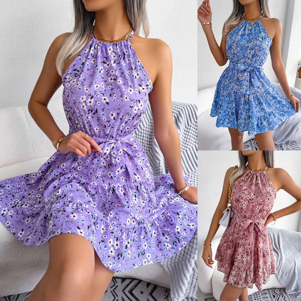 spring/summer leisure ruffled large floral dress beach skirt women's dress, Black;gray
spring/summer leisure ruffled large floral dress beach skirt women's dress, Black;gray