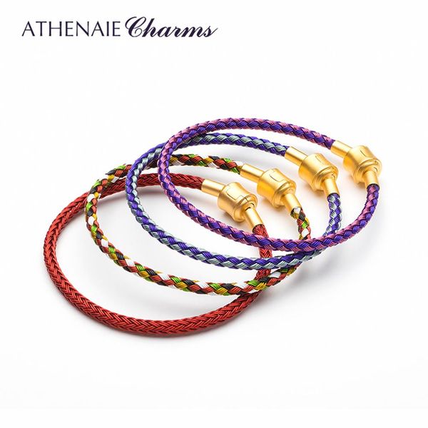 bangle athenaie colorful wire charms bracelet with gold color clasp for women fit charms beads diy gift, Black
bangle athenaie colorful wire charms bracelet with gold color clasp for women fit charms beads diy gift, Black