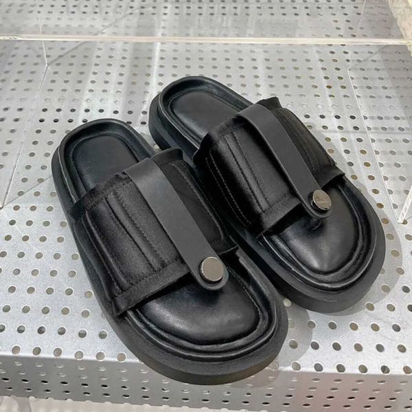 slippers luxury designer outdoor sandals flat bottom beach shoes thick bottom sandals women slippers, Black
slippers luxury designer outdoor sandals flat bottom beach shoes thick bottom sandals women slippers, Black