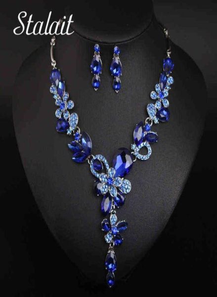 luxury big blue water drop flower crystal bridal jewelry sets women statement gold color necklace earrings set for wedding 2112143496655, Slivery;golden
luxury big blue water drop flower crystal bridal jewelry sets women statement gold color necklace earrings set for wedding 2112143496655, Slivery;golden