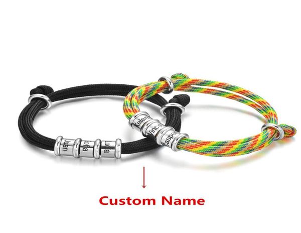 personalized stainless steel charm bracelets for women men custom family name date rope jewelry gift 8 colors6092888, Golden;silver
personalized stainless steel charm bracelets for women men custom family name date rope jewelry gift 8 colors6092888, Golden;silver