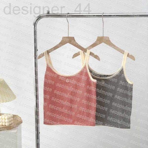 women's tanks & camis designer women knits tank stripe summer breathable knitted t shirt woman casual kls7, White
women's tanks & camis designer women knits tank stripe summer breathable knitted t shirt woman casual kls7, White