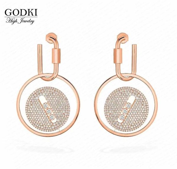huggie godki new elegant round shape statement hoops earrings for women wedding cubic zirconia dubai bridal round circle hoop earring, Golden;silver
huggie godki new elegant round shape statement hoops earrings for women wedding cubic zirconia dubai bridal round circle hoop earring, Golden;silver