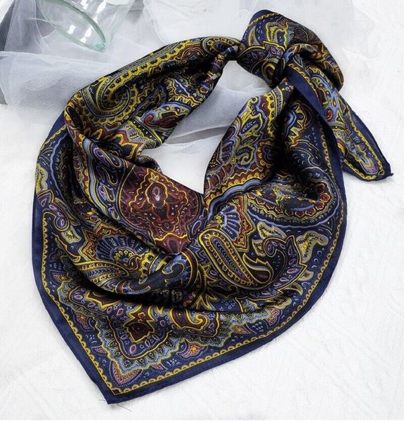 men's 100 silk scarf cravat paisley square neckerchief wraps mufflers yellow, Blue;gray
men's 100 silk scarf cravat paisley square neckerchief wraps mufflers yellow, Blue;gray
