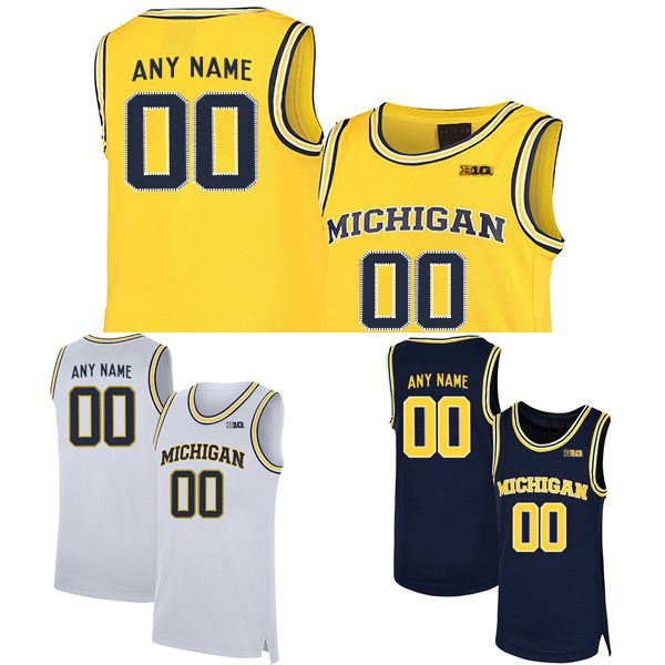 custom michigan wolverines jerseys men college white blue yellow us flag fashion customize university basketball wear size stitched jersey, Black
custom michigan wolverines jerseys men college white blue yellow us flag fashion customize university basketball wear size stitched jersey, Black