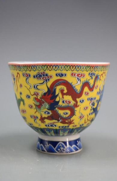 qing dynasty qianlong year mark yellow glaze dragon cloud pattern bowl antique enamel porcelain home decoration ornaments bowl6889803, Silver
qing dynasty qianlong year mark yellow glaze dragon cloud pattern bowl antique enamel porcelain home decoration ornaments bowl6889803, Silver