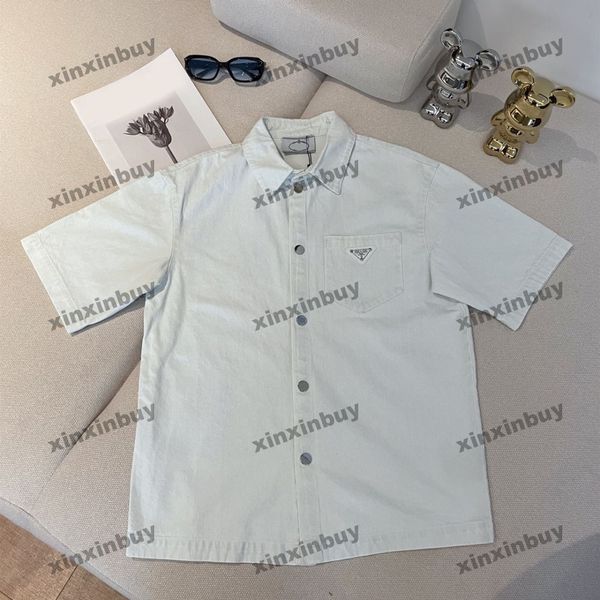 xinxinbuy men designer tee t shirt 23ss metal triangle label pocket denim tie dye short sleeve cotton women black apricot xs-xl, Black;brown
xinxinbuy men designer tee t shirt 23ss metal triangle label pocket denim tie dye short sleeve cotton women black apricot xs-xl, Black;brown
