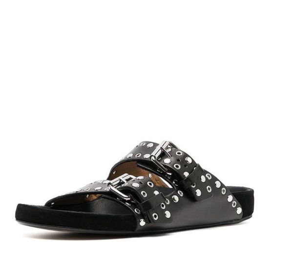 2023 summer thick heel rivets sandals women summer beach half slippers lady comfort rome slides shoes, Black
2023 summer thick heel rivets sandals women summer beach half slippers lady comfort rome slides shoes, Black