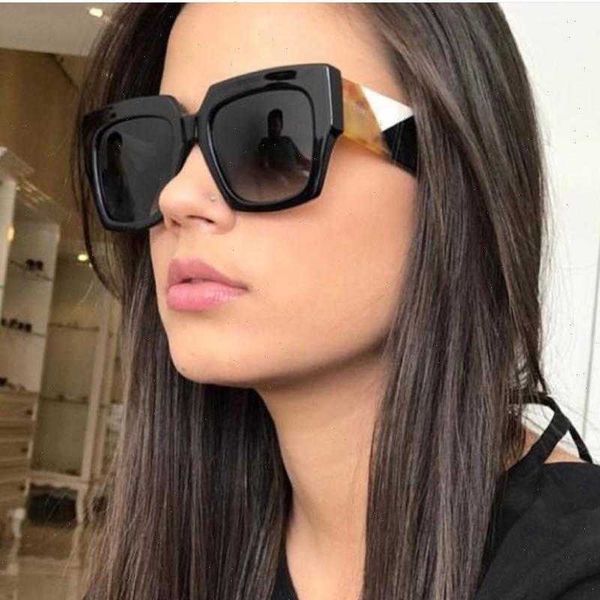 square oversized sunglasses women brand designer gradient sun glasses big frame vintage eyewear uv400, White;black
square oversized sunglasses women brand designer gradient sun glasses big frame vintage eyewear uv400, White;black