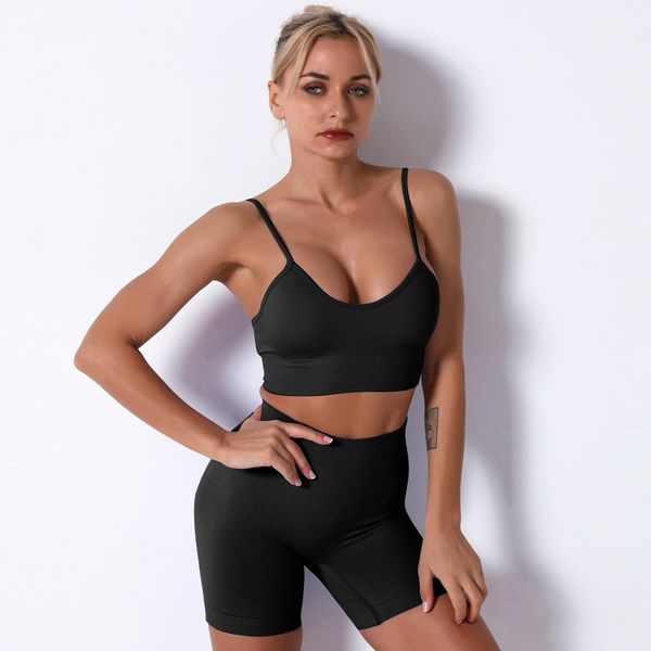 seamless yoga fashion ladies camisole sports bra fitness suit tight butt lift seamless suit
seamless yoga fashion ladies camisole sports bra fitness suit tight butt lift seamless suit