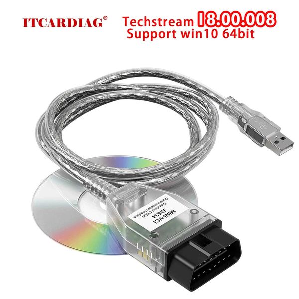 automotive repair kits v18.00.008 mini vci for toyota tis techstream mini vci ftdi ft232rl chip j2534 obd2 car diagnostic cable until feb 20
automotive repair kits v18.00.008 mini vci for toyota tis techstream mini vci ftdi ft232rl chip j2534 obd2 car diagnostic cable until feb 20