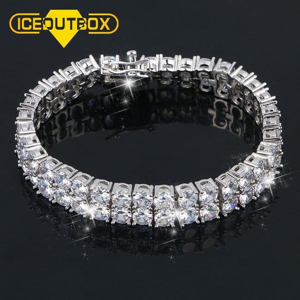 bangle iced 2 row zircon tennis chain 10mm wide bracelet gold silver color men double crystal square cz bangle gift box drop shipping, Black
bangle iced 2 row zircon tennis chain 10mm wide bracelet gold silver color men double crystal square cz bangle gift box drop shipping, Black
