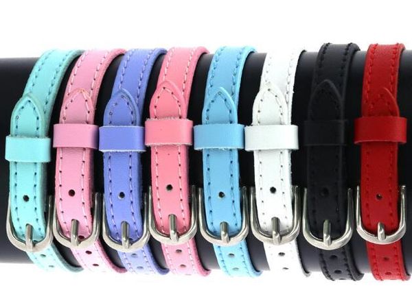 bangle 20pcs genuine leather real leather wristband bracelet 8mm wide 210mm length fit for 8mm slide charms letters, Black
bangle 20pcs genuine leather real leather wristband bracelet 8mm wide 210mm length fit for 8mm slide charms letters, Black