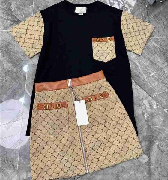 women's tracksuits designer womens two piedress designer suit skirt classic double-tracksuits fashion summer t-shirt two-pieset clothin, Gray
women's tracksuits designer womens two piedress designer suit skirt classic double-tracksuits fashion summer t-shirt two-pieset clothin, Gray