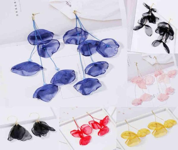 2021 new handmade flower earrings bohemian fabric chiffon floral shoulder drop earrings for women party autumn jewelry brincos g226196650, Silver
2021 new handmade flower earrings bohemian fabric chiffon floral shoulder drop earrings for women party autumn jewelry brincos g226196650, Silver