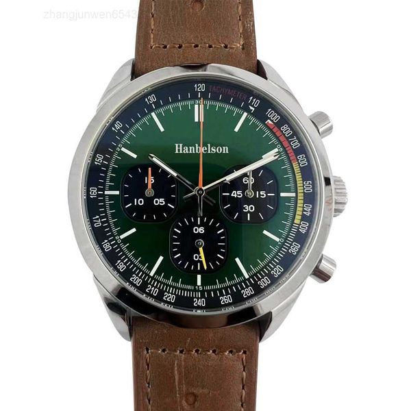 mens 1884 chronograph watch racing dial quartz movement green face brown leather strap designer 46mm male wristwatch 5 colors, Slivery;golden
mens 1884 chronograph watch racing dial quartz movement green face brown leather strap designer 46mm male wristwatch 5 colors, Slivery;golden