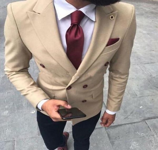 new fantastic style double breasted beige wedding groom tuxedos peak lapel groomsmen mens dinner blazer suits jacketpantstie 32875362, Black;gray
new fantastic style double breasted beige wedding groom tuxedos peak lapel groomsmen mens dinner blazer suits jacketpantstie 32875362, Black;gray