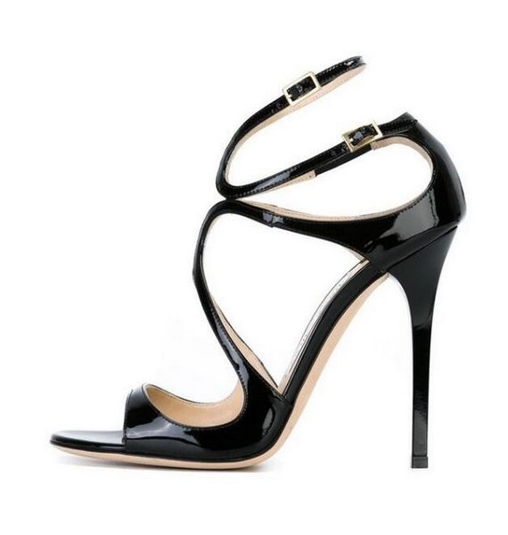 snc high heel sandals jimmys brand designer buckle strap open toe leather cross-tied thin heels woman shoes ankle strap gladiator summer sho, Black
snc high heel sandals jimmys brand designer buckle strap open toe leather cross-tied thin heels woman shoes ankle strap gladiator summer sho, Black