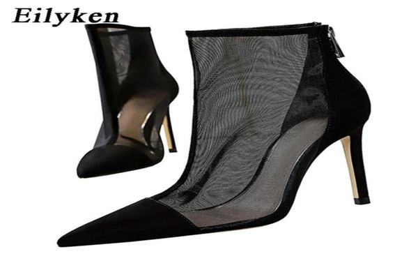 eilyken spring autumn mesh ankle boot pointed toe stiletto heels fashion zip ladies party shoes size 3440 2201219020742, Black
eilyken spring autumn mesh ankle boot pointed toe stiletto heels fashion zip ladies party shoes size 3440 2201219020742, Black