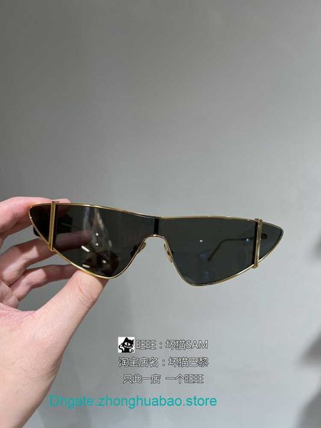 designer sunglasses brand y s l for women and men in paris france with light gold frame gray cat eye trendy sunglasses, White;black
designer sunglasses brand y s l for women and men in paris france with light gold frame gray cat eye trendy sunglasses, White;black
