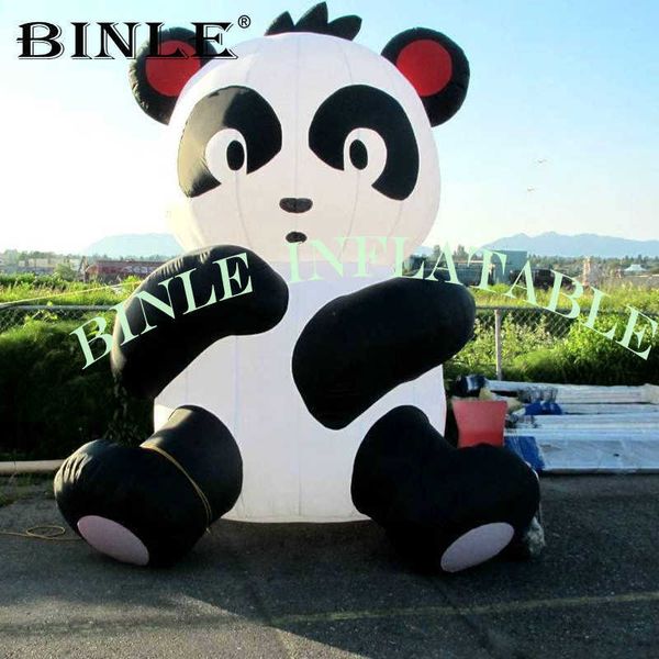 openning event decoration cute inflatable panda with red ears attractive large animal balloon for fetival celebration
openning event decoration cute inflatable panda with red ears attractive large animal balloon for fetival celebration