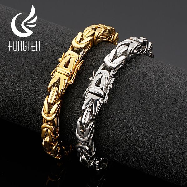 bangle fongten gothic style heavy men bracelet stainless steel punk gold/silver color cool link chain bracelets bangles male jewelry, Black
bangle fongten gothic style heavy men bracelet stainless steel punk gold/silver color cool link chain bracelets bangles male jewelry, Black