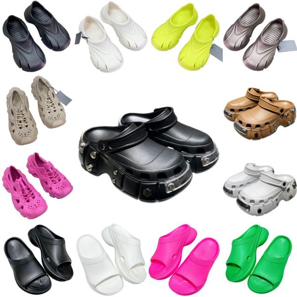 slippers foam runner sandals platform shoes summer women's slides men's rubber designer shoes light lottom beach shoes non slip ca, Black
slippers foam runner sandals platform shoes summer women's slides men's rubber designer shoes light lottom beach shoes non slip ca, Black