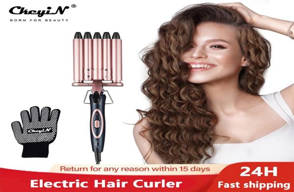curling irons professional ceramic hair iron big waver curler electric wand perm splint styler triple or 3 barrels 2210314508018
curling irons professional ceramic hair iron big waver curler electric wand perm splint styler triple or 3 barrels 2210314508018