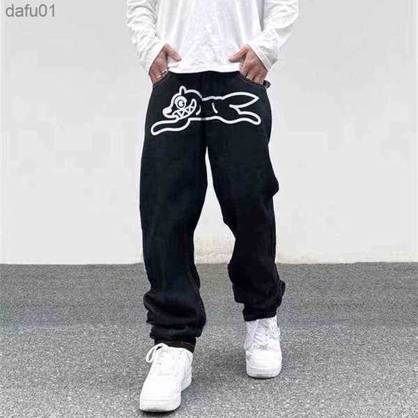 men's jeans ropa dog print streetwear men hip hop baggy jeans pants y2k clothes straight loose goth denim trousers pantnes vaqueros t22, Blue
men's jeans ropa dog print streetwear men hip hop baggy jeans pants y2k clothes straight loose goth denim trousers pantnes vaqueros t22, Blue