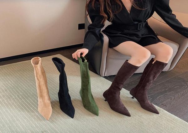 boots fashion women knee boots sock stretch booties autumn winter flock botas thin low heels side zipper pointed toe pumps blackgr5917949, Black
boots fashion women knee boots sock stretch booties autumn winter flock botas thin low heels side zipper pointed toe pumps blackgr5917949, Black