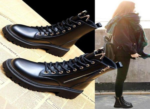 boots women039s pu leather ankle boots women autumn winter round toe lace up shoes woman fashion motorcycle platform botas 22107258001, Black
boots women039s pu leather ankle boots women autumn winter round toe lace up shoes woman fashion motorcycle platform botas 22107258001, Black