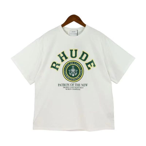 23 womens t shirt designer t shirt womens rhude tees pure cotton breathable and comfortable versatile trend retro clothing, White
23 womens t shirt designer t shirt womens rhude tees pure cotton breathable and comfortable versatile trend retro clothing, White
