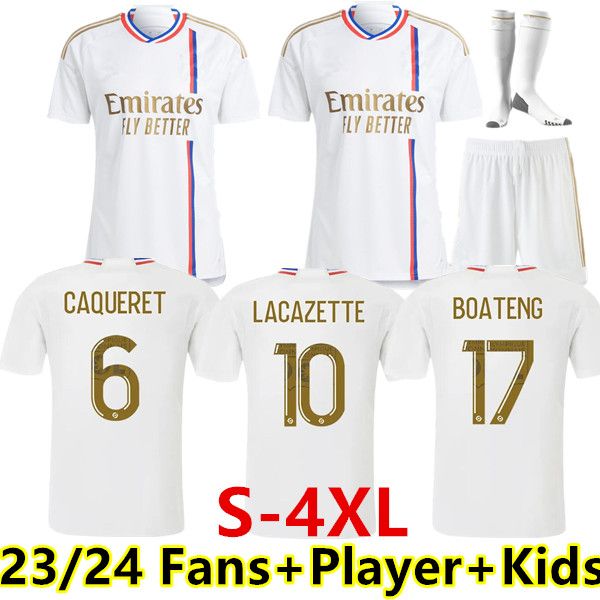 23 24 lyon maillot de foot soccer jerseys tete ol aouar tagliafico football shirts 2023 2024 traore fans player men kids kits equipment s-4x, Black;yellow
23 24 lyon maillot de foot soccer jerseys tete ol aouar tagliafico football shirts 2023 2024 traore fans player men kids kits equipment s-4x, Black;yellow