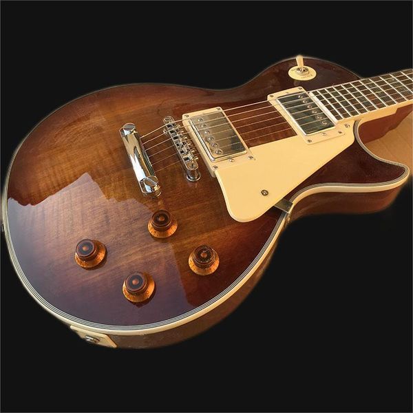 chinese electric guitar color mosaic les brown color chrome hardware custom 6 strings369
chinese electric guitar color mosaic les brown color chrome hardware custom 6 strings369