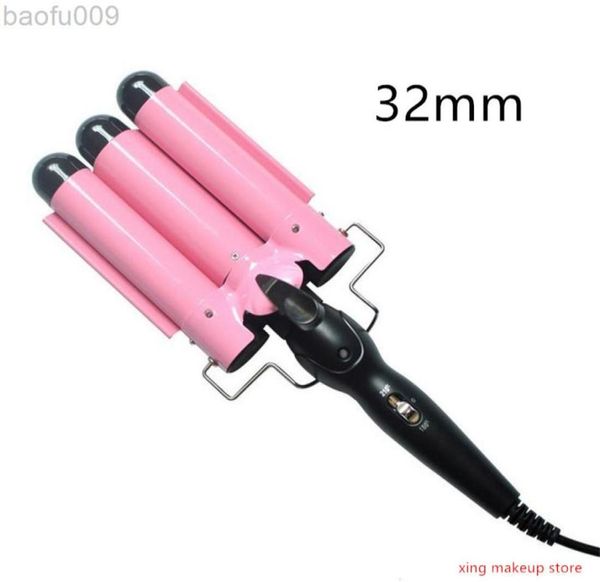 professional hair curler ceramic triple barrel iron wave waver styling tools styler wall 20 l220805 l2208093329888
professional hair curler ceramic triple barrel iron wave waver styling tools styler wall 20 l220805 l2208093329888