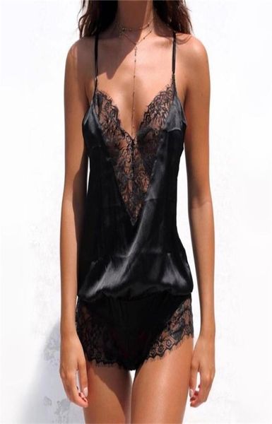 pyjamas nightdress deep v lace sleepwear women lingerie silk satin nightie neon sleep sleeveless sling nightwear ro1150872, Red;black
pyjamas nightdress deep v lace sleepwear women lingerie silk satin nightie neon sleep sleeveless sling nightwear ro1150872, Red;black
