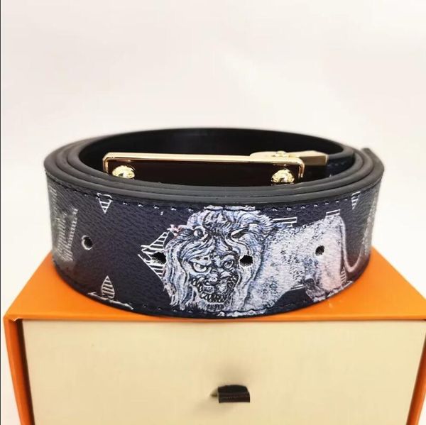 belts for men designer mens womens fashion genuine leather male smooth buckle womans mans leather belt width 3.8cm with box 105-125, Black;brown
belts for men designer mens womens fashion genuine leather male smooth buckle womans mans leather belt width 3.8cm with box 105-125, Black;brown