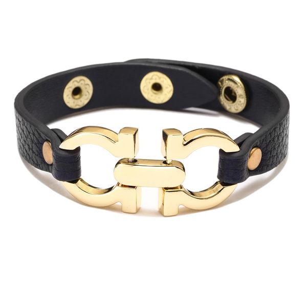 bangle charmsmic black color pu leather bracelets for women office lady elegant personality design summer autumn hand jewelry wristband
bangle charmsmic black color pu leather bracelets for women office lady elegant personality design summer autumn hand jewelry wristband