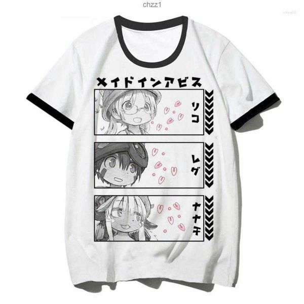 men's t shirts made in abyss tees clothing men casual 2023 funny white shirt manga y2k4q984q98, White;black
men's t shirts made in abyss tees clothing men casual 2023 funny white shirt manga y2k4q984q98, White;black