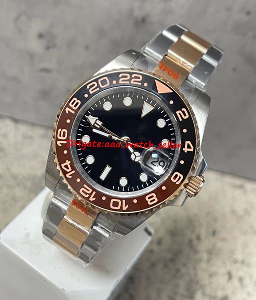 u1 version luxury mens watches 40mm root beer 126715 126711 hour hand adjustable ceramic bezel automatic movement two tone rosegold&steel st, Slivery;brown
u1 version luxury mens watches 40mm root beer 126715 126711 hour hand adjustable ceramic bezel automatic movement two tone rosegold&steel st, Slivery;brown