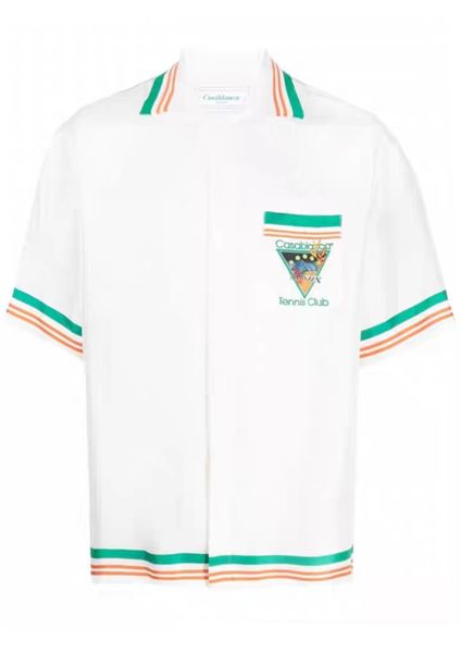 23ss new casablanca designer shirts for men and women original products starry castle thin shirt lazy american casual style shirt, White;black
23ss new casablanca designer shirts for men and women original products starry castle thin shirt lazy american casual style shirt, White;black