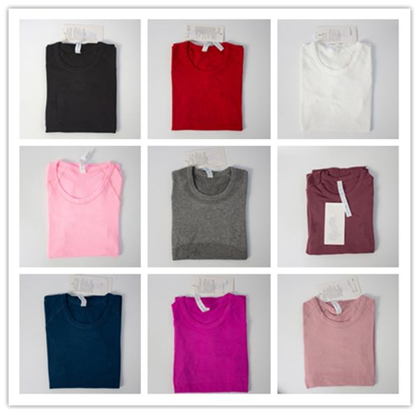 lu-099 women yoga t-shirts high-elastic breathable running quick drying seamless short sleeve sport-cycling gym wear 2023 new
lu-099 women yoga t-shirts high-elastic breathable running quick drying seamless short sleeve sport-cycling gym wear 2023 new