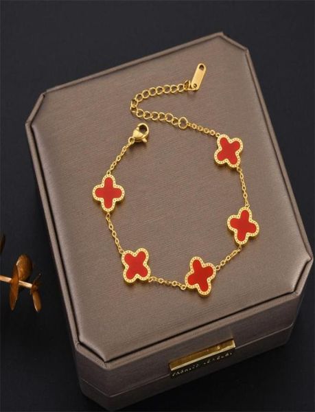 55555charm bracelets love braceletes designer bracelets 4four leaf clover bracelet gold plate fill stainless steel agate flowers 7041549, Golden;silver
55555charm bracelets love braceletes designer bracelets 4four leaf clover bracelet gold plate fill stainless steel agate flowers 7041549, Golden;silver